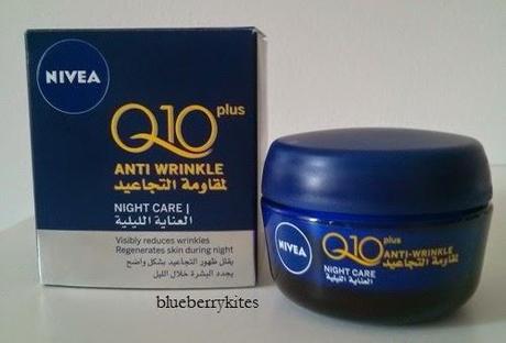 Nivea Q10 Plus Anti Wrinkle Night Care cream review