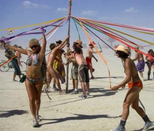 Like Justin Timberlake and sexy, I’m bringin’ May Day back Dancing around the May Pole together.