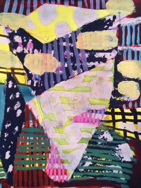 ARTmonday: Meg Lipke’s Colorful Abstracts meg-lipke-small-weavings-series-8