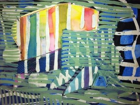 ARTmonday: Meg Lipke’s Colorful Abstracts meg-lipke-small-weavings-series-1