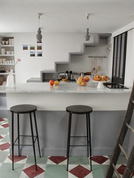 Tiny attic apartment in Paris Tiny attic apartment in Paris by Marianne Evennou