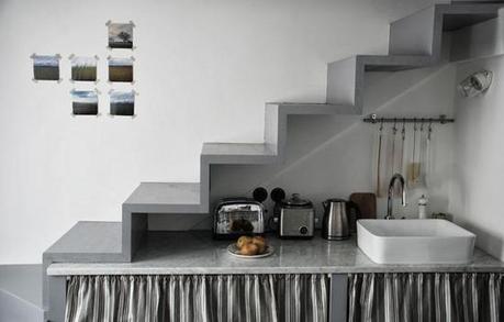 Tiny attic apartment in Paris Tiny attic apartment in Paris by Marianne Evennou