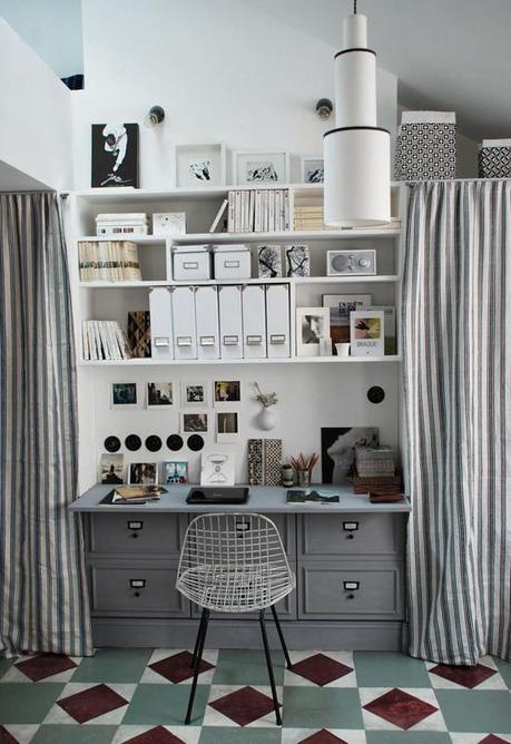 Tiny attic apartment in Paris Tiny attic apartment in Paris by Marianne Evennou