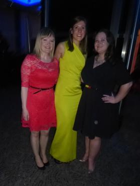 National Blog Awards 2014 organiser Gemma with Cassiefairy and GlitterDaze My amazing night at the National Blog Awards