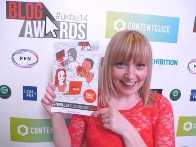 My amazing night at the National Blog Awards Cassiefairy National Blog Awards 2014 Highly Commended in Retail & Fashion category
