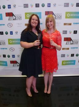 Cassiefairy and Glitter Daze shortlisted bloggers at National Blog Awards 2014 My amazing night at the National Blog Awards