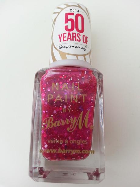 Happy 50th Birthday Superdrug! 'Birthday' Limited Edition Barry M Nail Polish Review