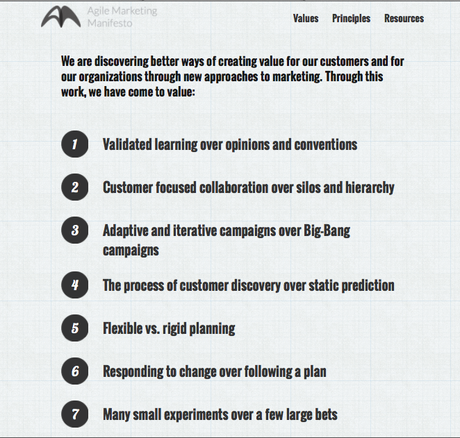 Why You Need to Be Focused on Agile Marketing Agile Marketing Manifesto