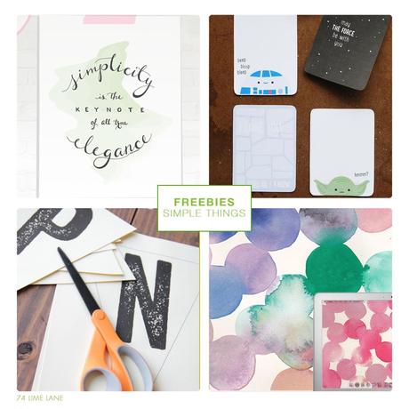 freebies // the simple things freebies // the simple things