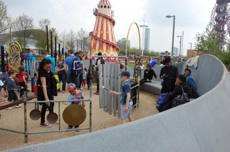 Queen Elizabeth Park, Music Maze Playground - Overview