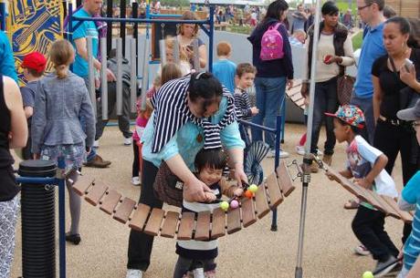 Queen Elizabeth Park, Music Maze Playground - Xylophone