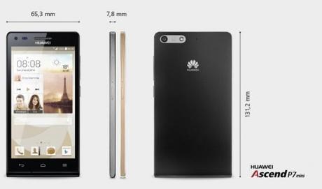 Huawei's mini version of the Ascend P7