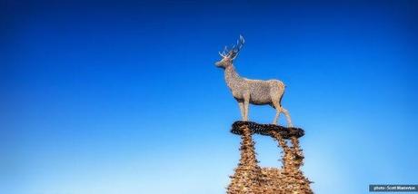 Timelapse of Andy Scott’s Giant Steel Horse Statues as3