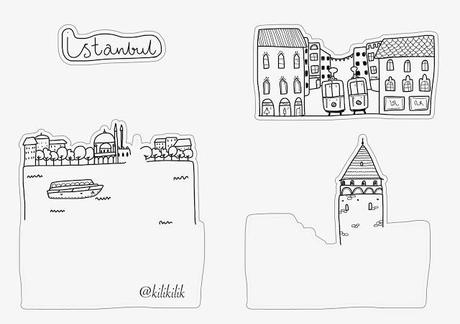 3D Cities Postcards by Alexandra Balashova 3D Cities Postcards by Alexandra Balashova