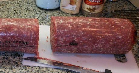 I cut off about 3 pounds of meat from my 10 pound tube.