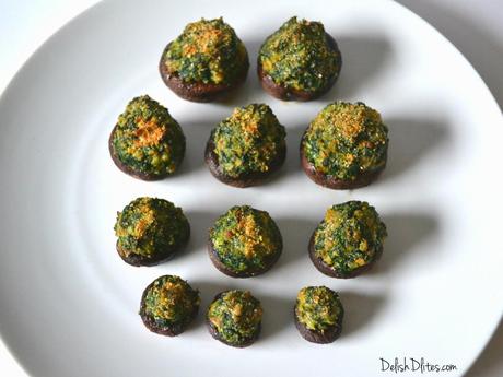 Spinach and Sausage Stuffed Mushrooms DSC_0141ed