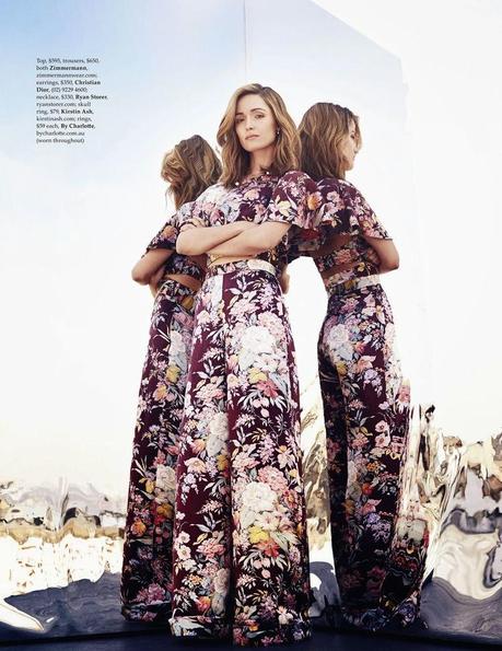 Rose Byrne For Elle Magazine, Australia, May 2014