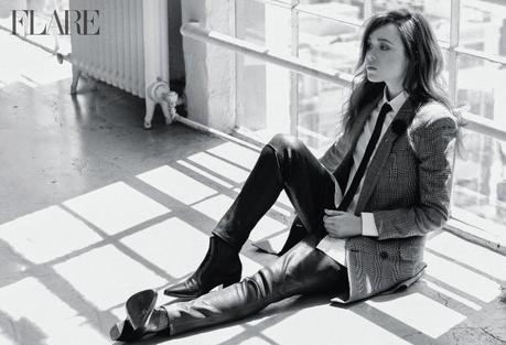 Ellen Page For Flare Magazine, June 2014