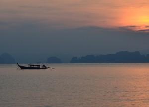 Morning Sunrise in Phang Nga Morning Sunrise in Phang Nga, Travel to Koh Yao Yai from Phuket Airport