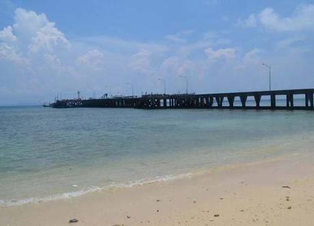Lohjark Beach and Pier Sandy Lohjark Beach and Pier, Travel to Koh Yao Yai from Phuket Airport