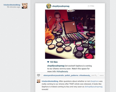 CONFIRMED: Sephora IS coming to Australia! sephora australia
