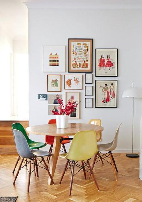 Montage: Same Chair, Different Colors Virginia+Scott-dining Photo – Sean Fennessy