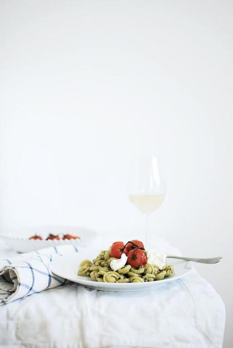 Style guide: 50% coastal Pesto Cappelletti recipe by In The Mood For Food.