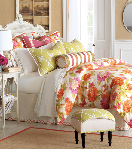 Spring Bedding Inspiration spring comforter