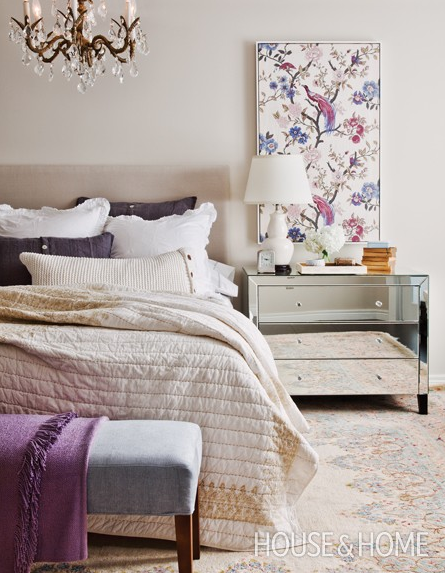 Spring Bedding Inspiration layered bedding
