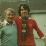 Manchester United vs Sunderland ‘Who are You?’: (1) the Ta Ra Fergie man Pete the Younger with Doc, 1974
