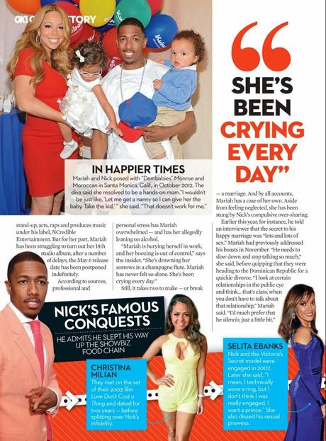 Mariah Carey For OK Magazine, US, May 2014