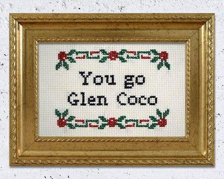 10th anniversary of Mean Girls – You go Glen Coco! you go glen coco mean girls embroidery