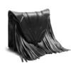 Fringe purse Kendra's NYC Fashion Challenge Night and Day.