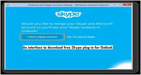 How to Make Free Skype Call from Outlook Skype interface