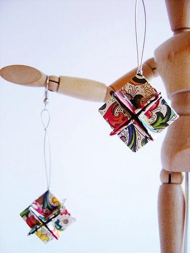 paper jewelry-earrings paper jewelry-earrings