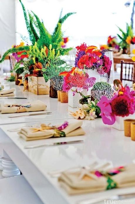 Montage: Mother’s Day Tablescape Inspiration San Diego Tropical Beach Wedding