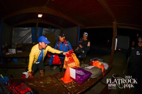 Flatrock 101K Race Report: A Tale of “DNF” Dropping off our drop bags before the race.