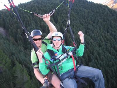 My Top 25 Alternative Types of Transport Around the World Paragliding - a novel way of getting around in Queenstown, New Zealand.