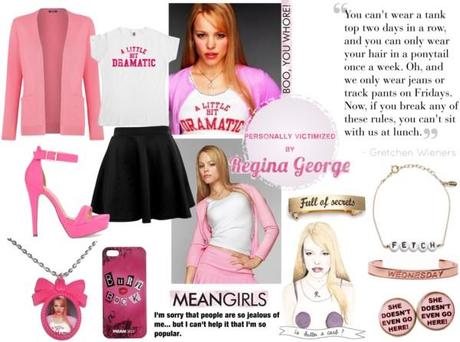 and evil takes a human form in regina george.