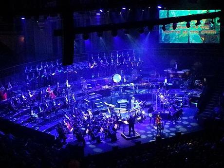 Rick Wakeman performing in London, 2014