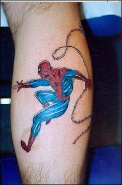 Spider-Man tattoo
