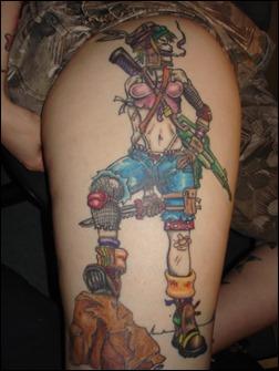 Tank Girl tattoo