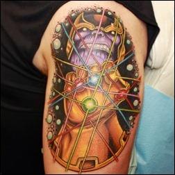 Thanos & The Infinity Gauntlet tattoo