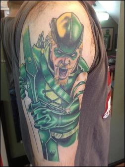 Green Arrow tattoo
