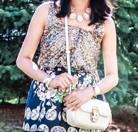 OOTD: Sequined Florals OOTD: Sequined Florals