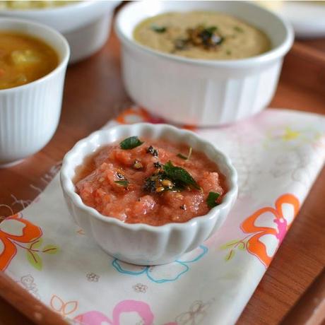 Kara Chutney/ Hotel Style Red Chutney Kara Chutney/ Hotel Style Red Chutney