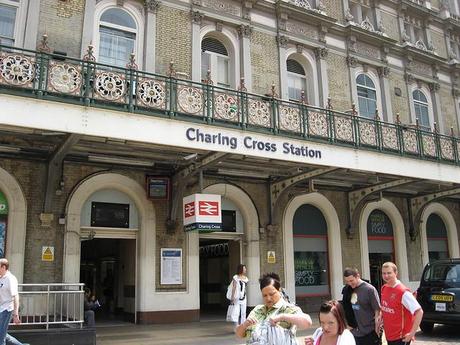 Shades of London series by Maureen Johnson #BriFri #BookReview Charing Cross Station