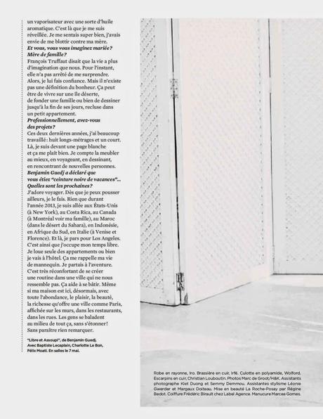 Charlotte Le Bon For Be Magazine, France, Juin 2014