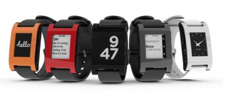 Trendy Techie Holiday Gift Guide pebble smart watch
