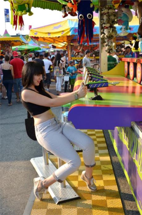 The Ex Came to Town jump from paper carnival 10